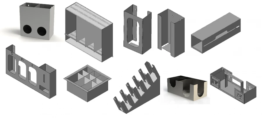 Stainless Steel Dispenser (Holder) for Storage and Selection
