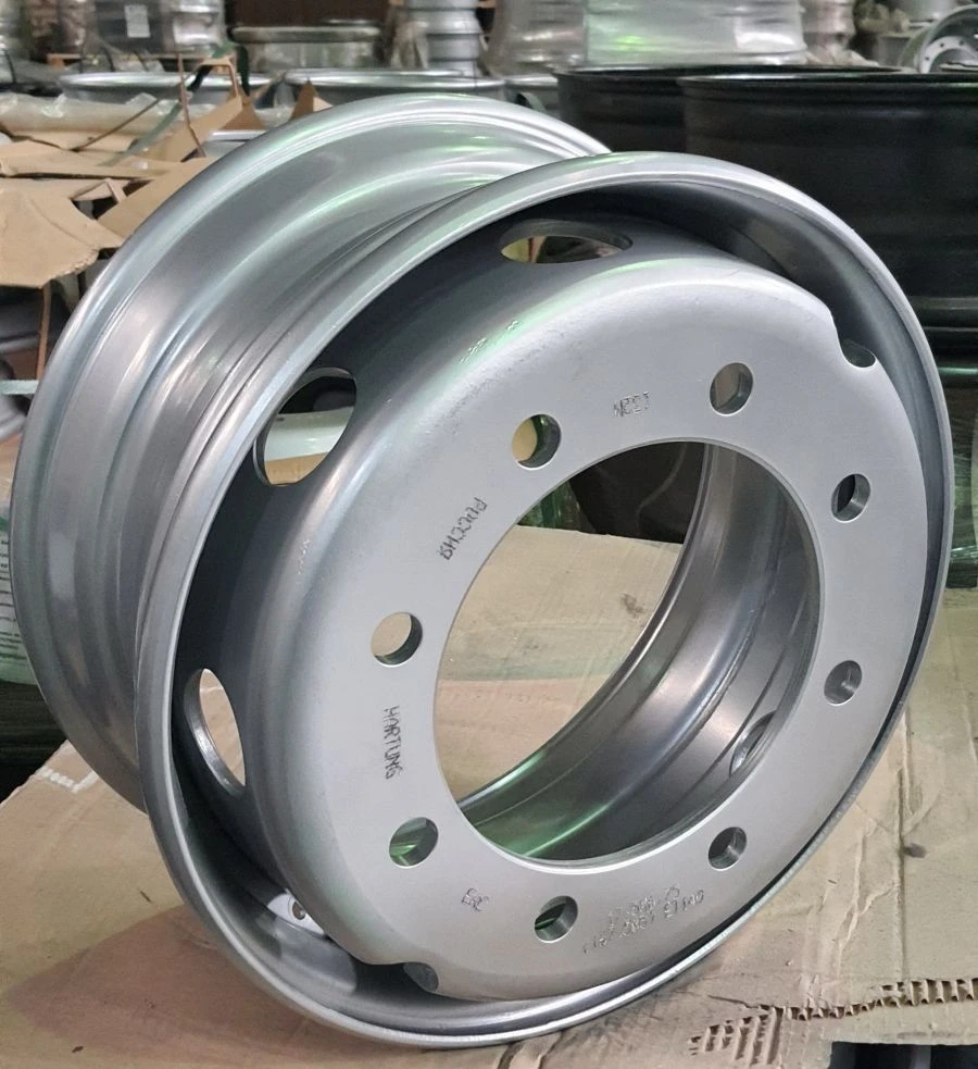 العجلة الفولاذية الدائرية 167.505.3101012 للمركبات الثقيلة