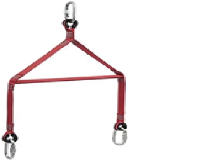 حبل رفع ونزول عمودي بحزام بولياميد بعرض 45 مم