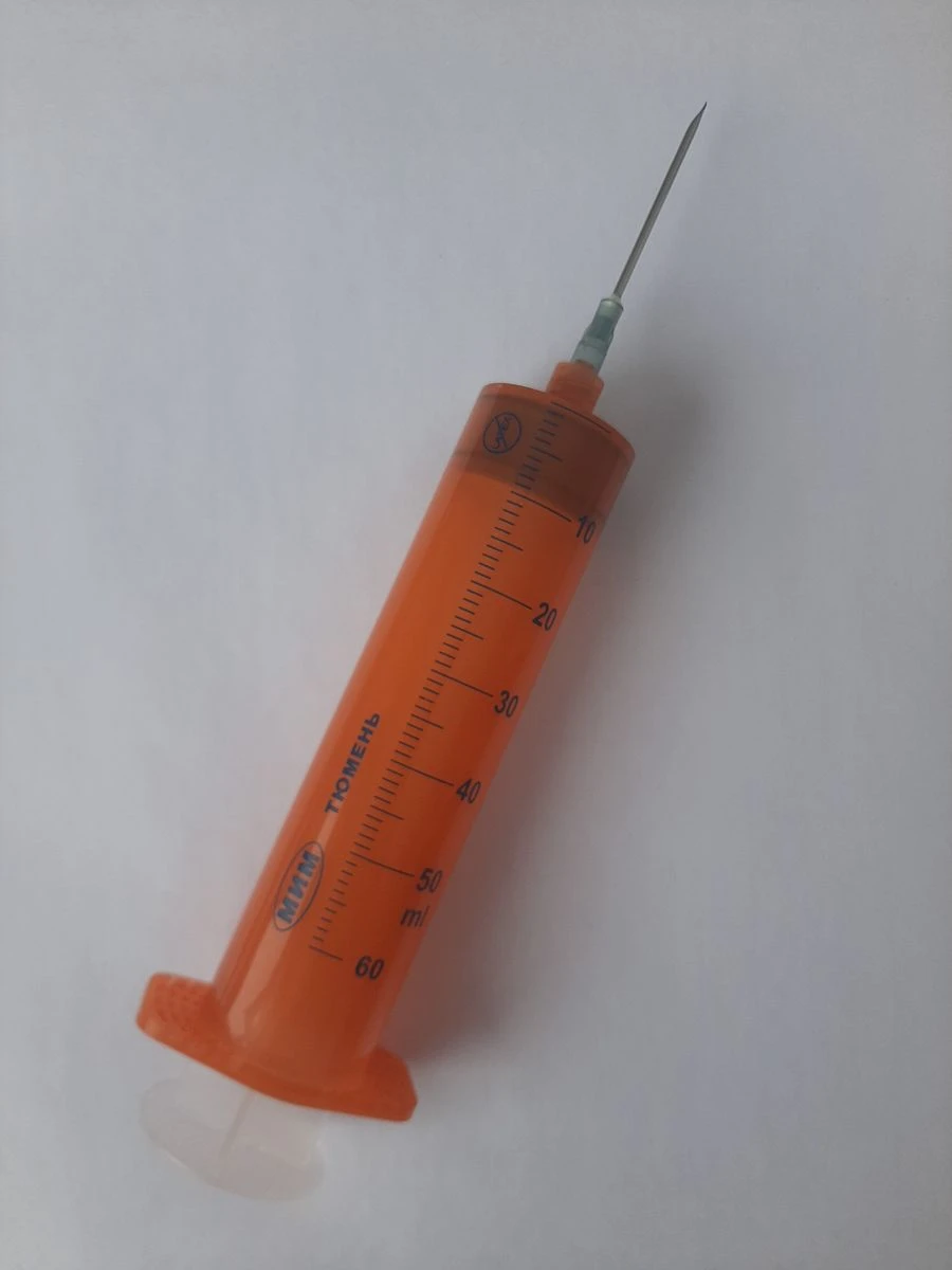 Sterile Single-Use Three-Part Syringe 50 ml for Infusion Pumps