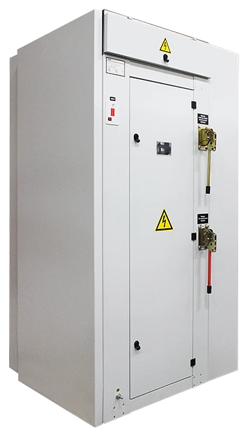 Empty Metal Cabinets for One-Sided Service KSO Assemblies