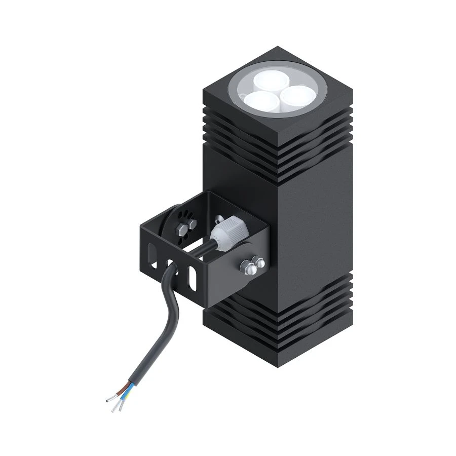 سبوتلايت معمارية SVETHOLL بافي مربع مزدوج LED 8W