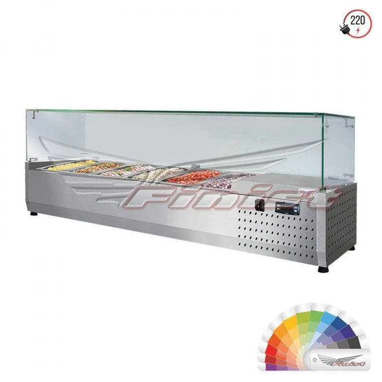 Topping Box Countertop Refrigerated Display Case NHVsp
