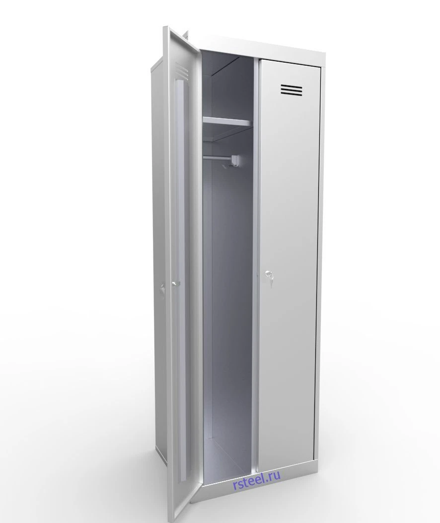Metal Wardrobe Cabinet for Locker Room, Series ShRO