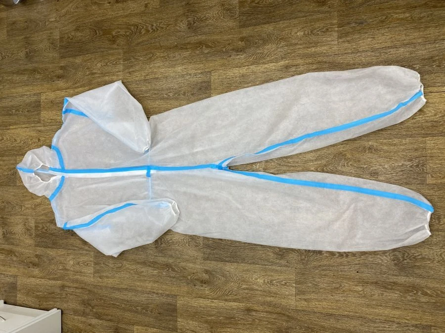 Protective Suit Kit No. 4 with Jumpsuit and Overshoes