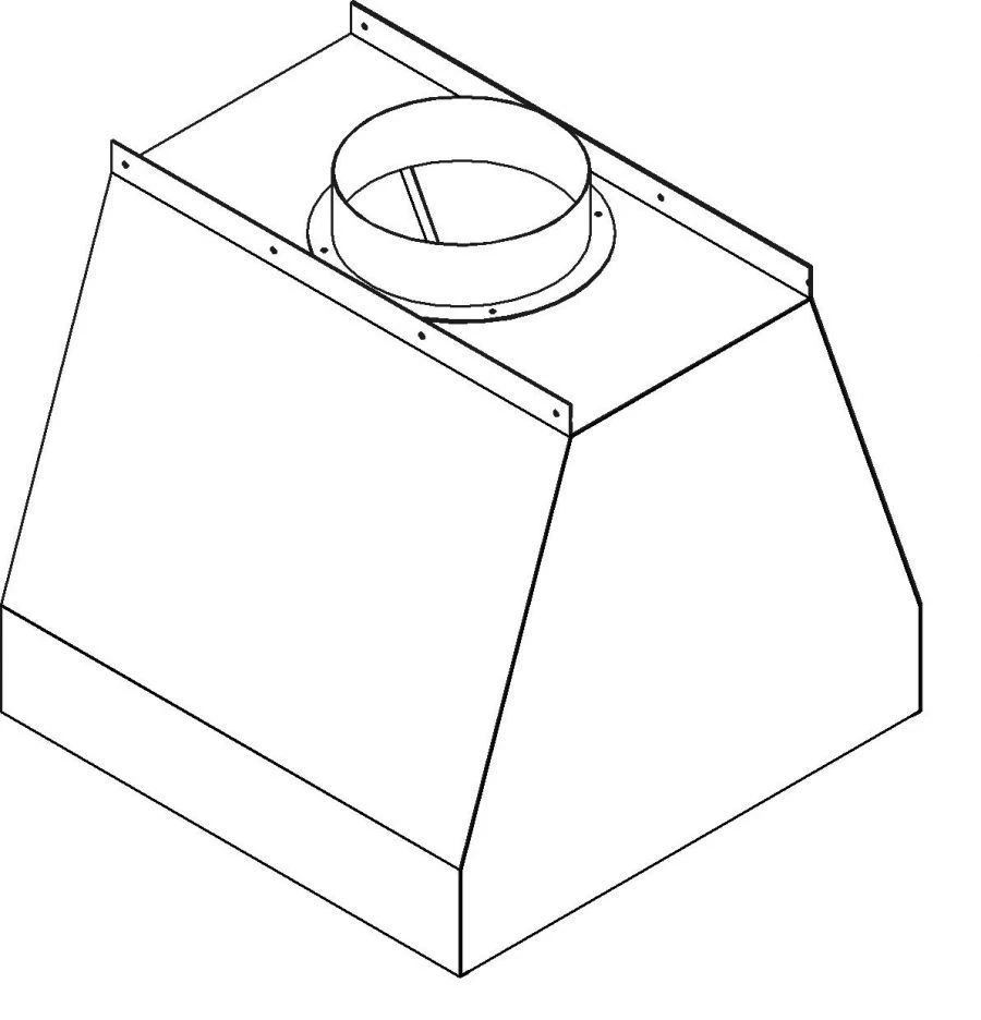 Metal Exhaust Canopies - Model ZV