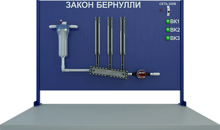 Bernoulli Law Educational Laboratory Setup (GD-UBR)