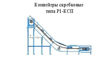 ناقل سكراب من النوع R1-KSP-320 لنقل الحبوب