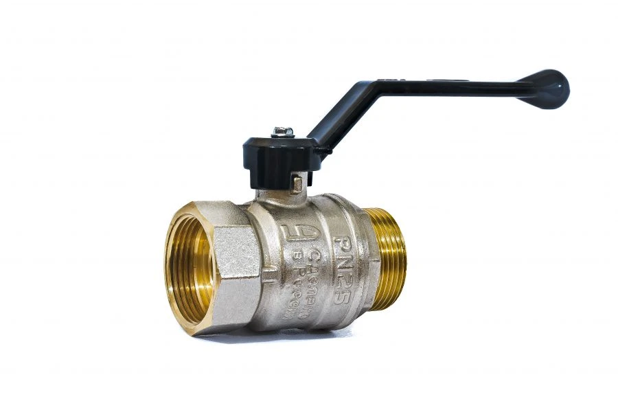 LD Pride Brass Ball Valve 47.40.V-N.R for Fluid Control