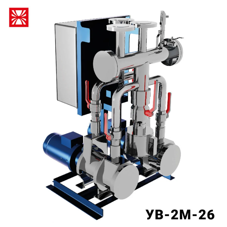 Vacuum Pump Installation with Grinding Pumps "UV-2M-26