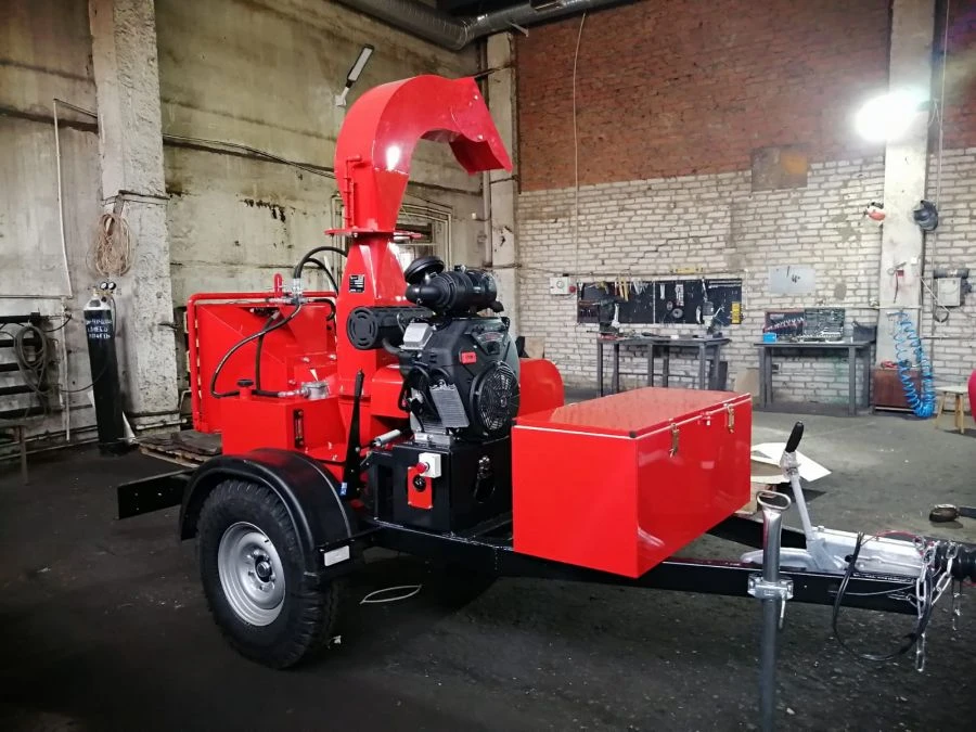 Mobile Wood Chipper Mobi-161 for Waste Processing