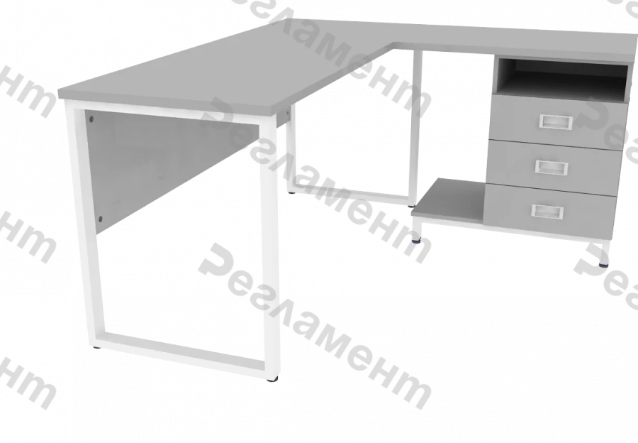 Corner Table MK V1 900-2500x900-2500x650-950mm