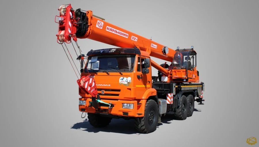 Hydraulic Truck Crane KС-55729-5K-31 with 32 Ton Capacity