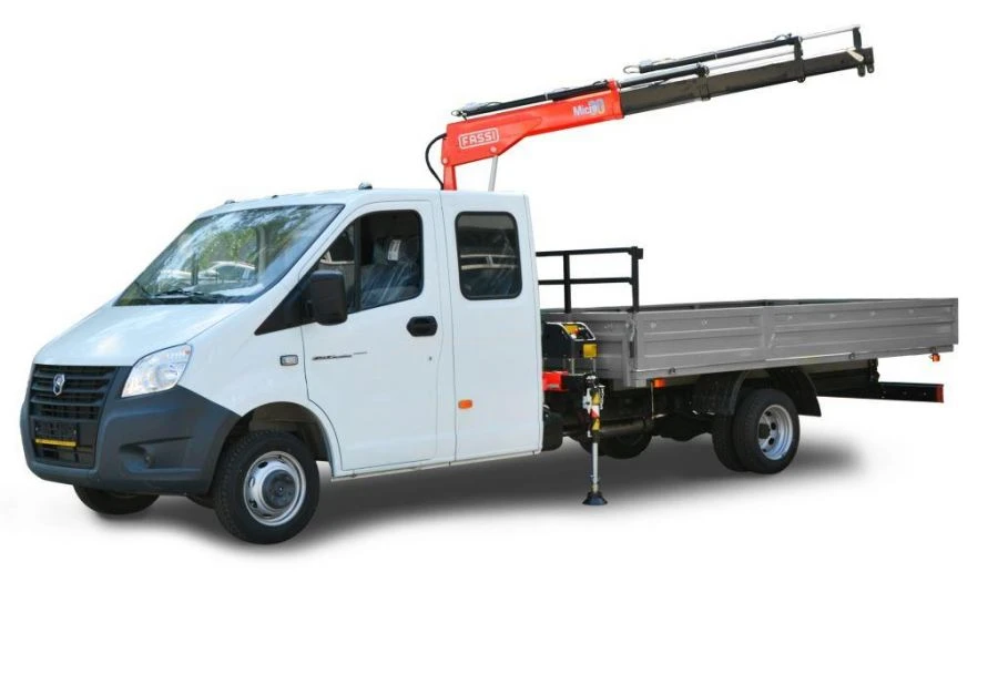 Truck with Crane-Manipulator Type 3009 Model: 3009K7 on Gazelle NN Chassis A22R23, A22R33, A22R35