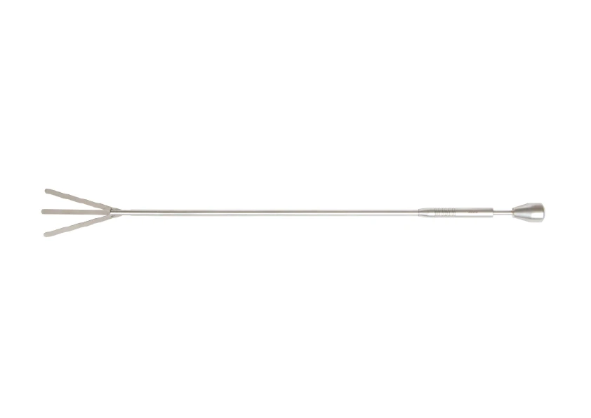 Straight Three-Blade Laparoscopic Retractor, Ø 5 mm
