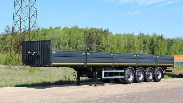 PPC 877724 Semi-Trailer Side Platform for Cargo Transportation