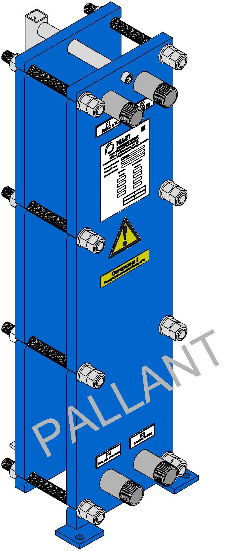 Plate Heat Exchanger Housing FP/PF 05