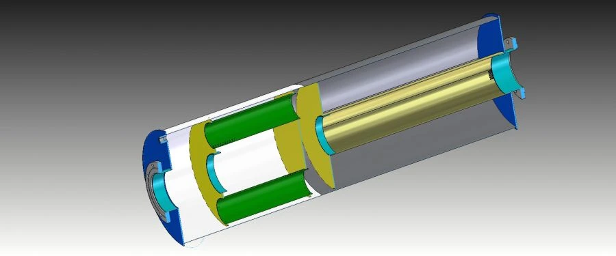 Industrial Sound Muffler - Dual Stage Resonator