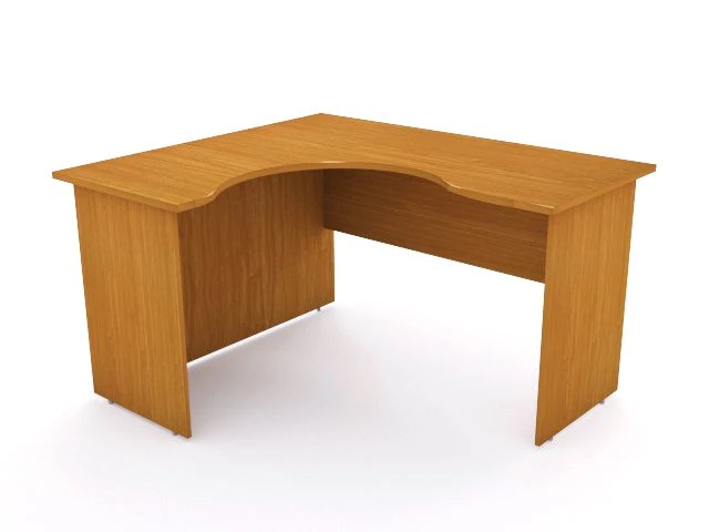 Curved Left Table SM27 Monolith Series