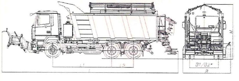 آلة صيانة الطرق الشاملة نموذج MK-3534-15