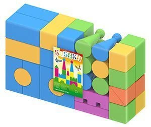 Colorful Lightweight Plastic Building Blocks Set - 38