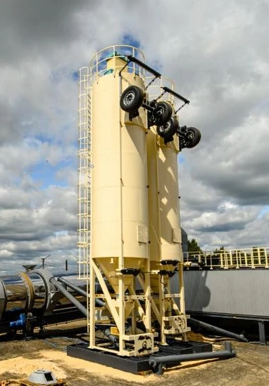 STANVER "FLOW" Powder Storage Silo for Asphalt Plants
