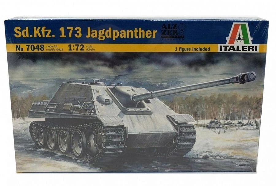 Assembly Model Tank Pz. Kpfw 173 Jagdpanther