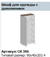 CITY Cabinet Base 90, Model SI 642