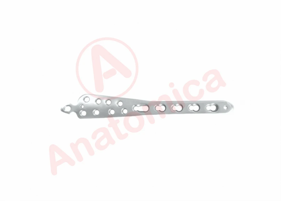 Distal Medial Plate for Tibia with Angular Stability