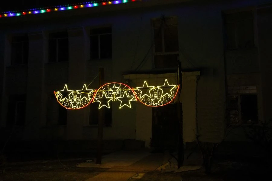 Decorative Outdoor LED String Light "Cosmodrome" - 220V, 24V, 12V