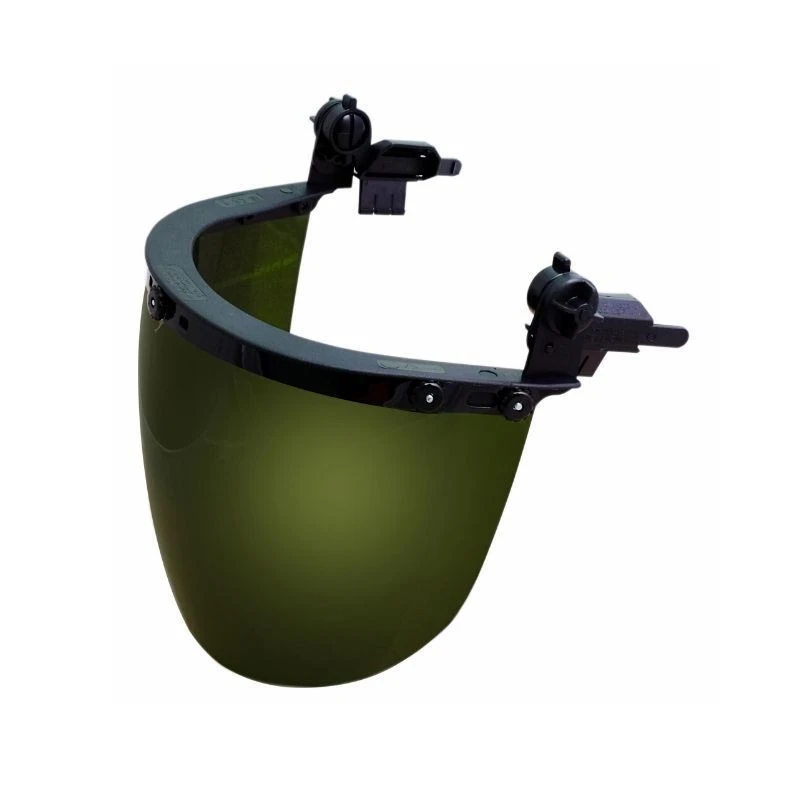 Protective Face Shield with Helmet Mount KBT SUPER VISION® Model 04399