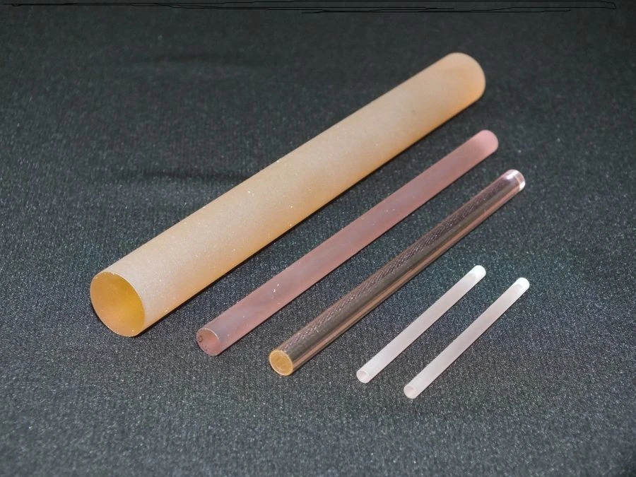 عنصر الليزر النشط Er:YAG من الألومنيوم المؤين بالنيربيوم