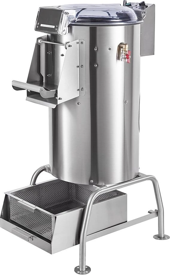 آلة تقشير البطاطس المطبخية MKK-150-01 مع قاعدة وجامع لب