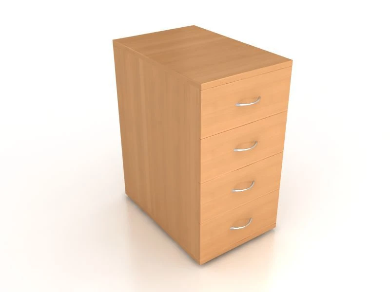 Side Cabinet with Four Drawers for SE-140, Model TP-03