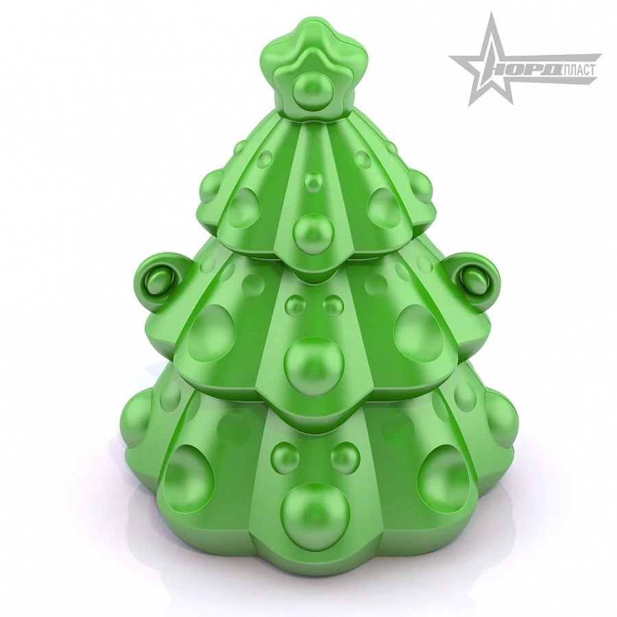 Snow Mold "Christmas Tree