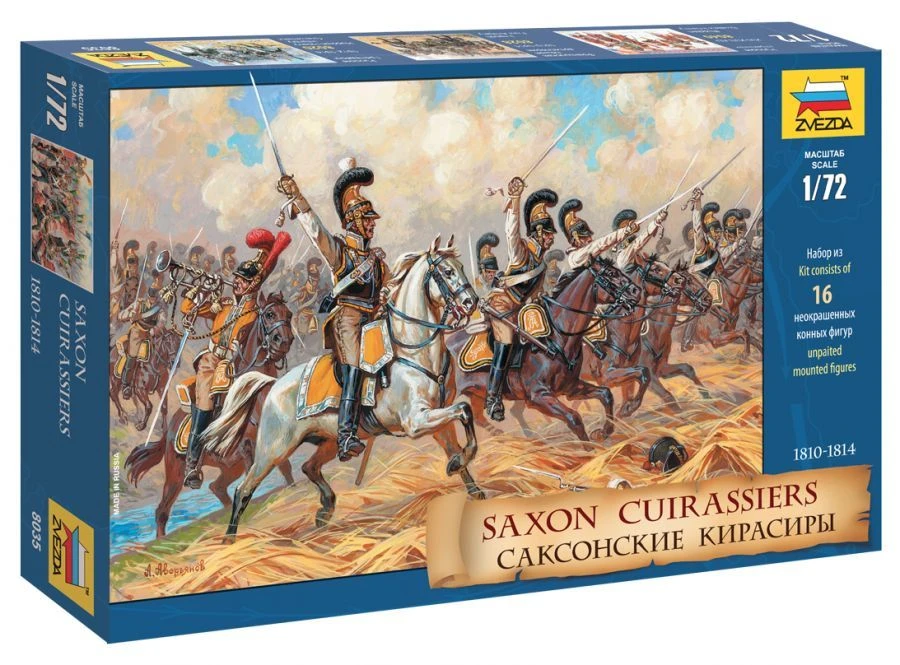 Saxon Cuirassiers Assembly Model