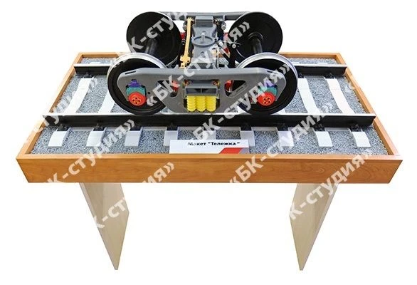 Railway Rolling Stock Model Cart Layout