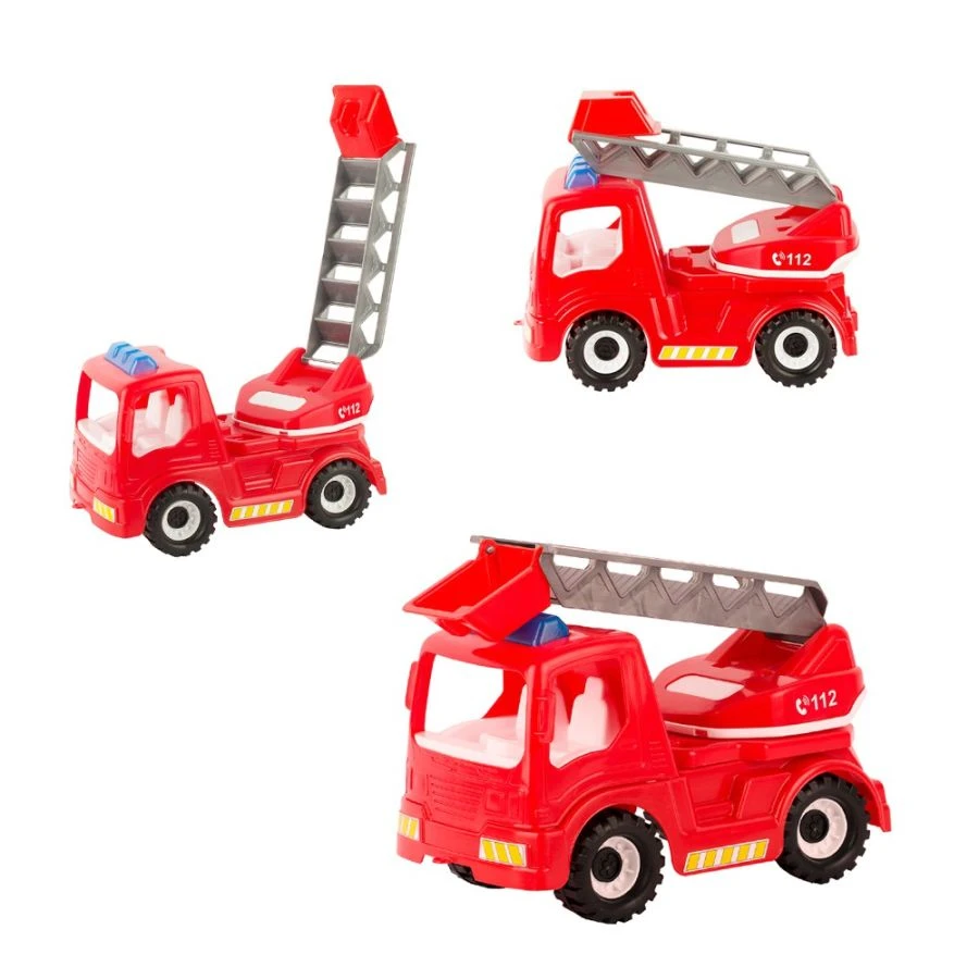 Fire Truck Toy "Batyir" - Durable Plastic Vehicle