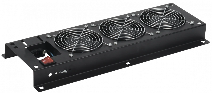 FM05-31M ITK Ceiling Fan Panel with Switch, 3 Module, Black