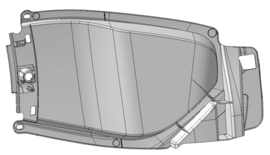 Left Medallion for Vehicles - 9681237977