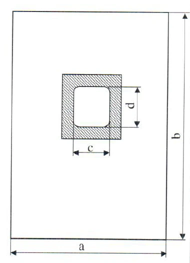 أوراق ومناشف طبية معقمة للاستخدام مرة واحدة مع فتحة مستطيلة