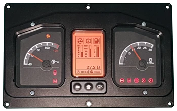 Color LCD Instrument Panel for Tractor Control Systems PP-05C