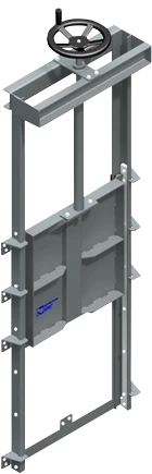 Water Flow Control Shield Valve - Stainless Steel Model