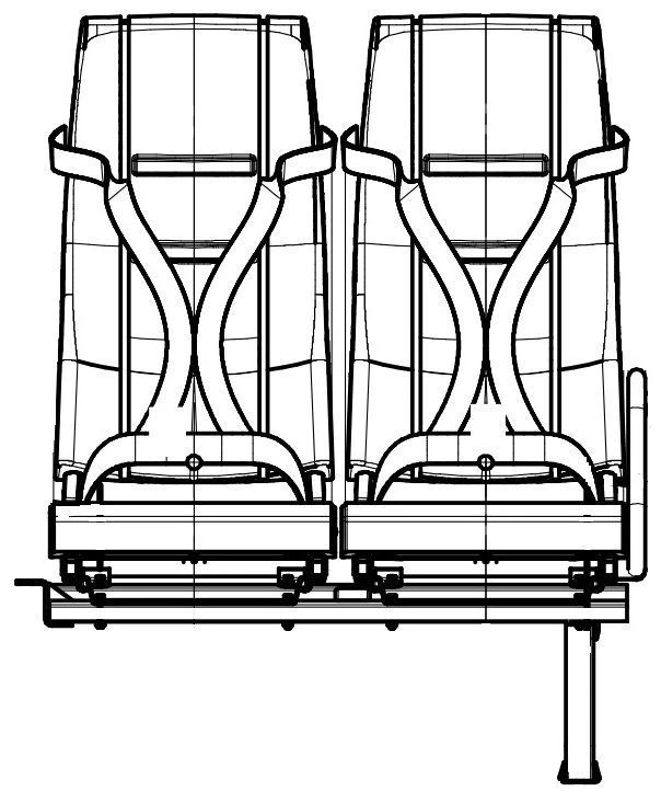 مقعد الركاب DS15.6840.013-202