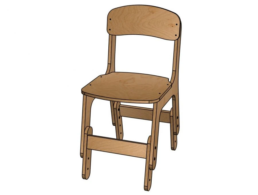 Classic Chair No. 1, Adjustable (Varnished) / StD17