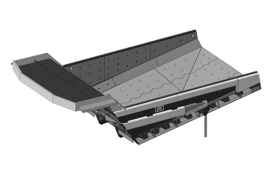 CAT777 Dump Truck Body 90T Capacity
