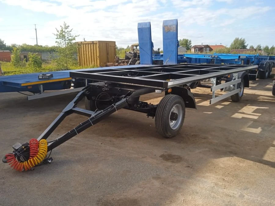 Car Trailer 83381B with Pneumatic or Leaf Spring Suspension