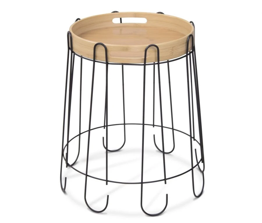 طاولة قهوة شيفيلتون SHT-CT26 مع سطح من الخيزران