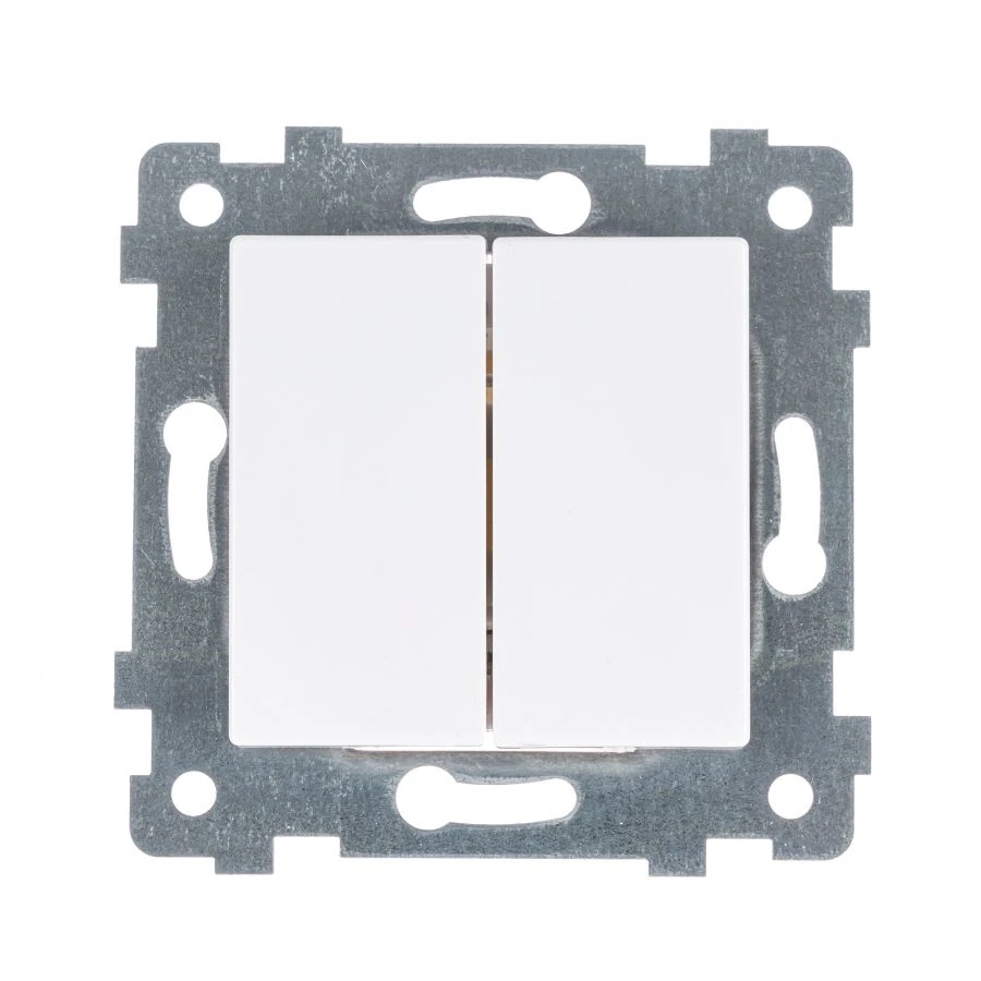 Axiom Dual Switch Mechanism for Concealed Installation C510-449, White