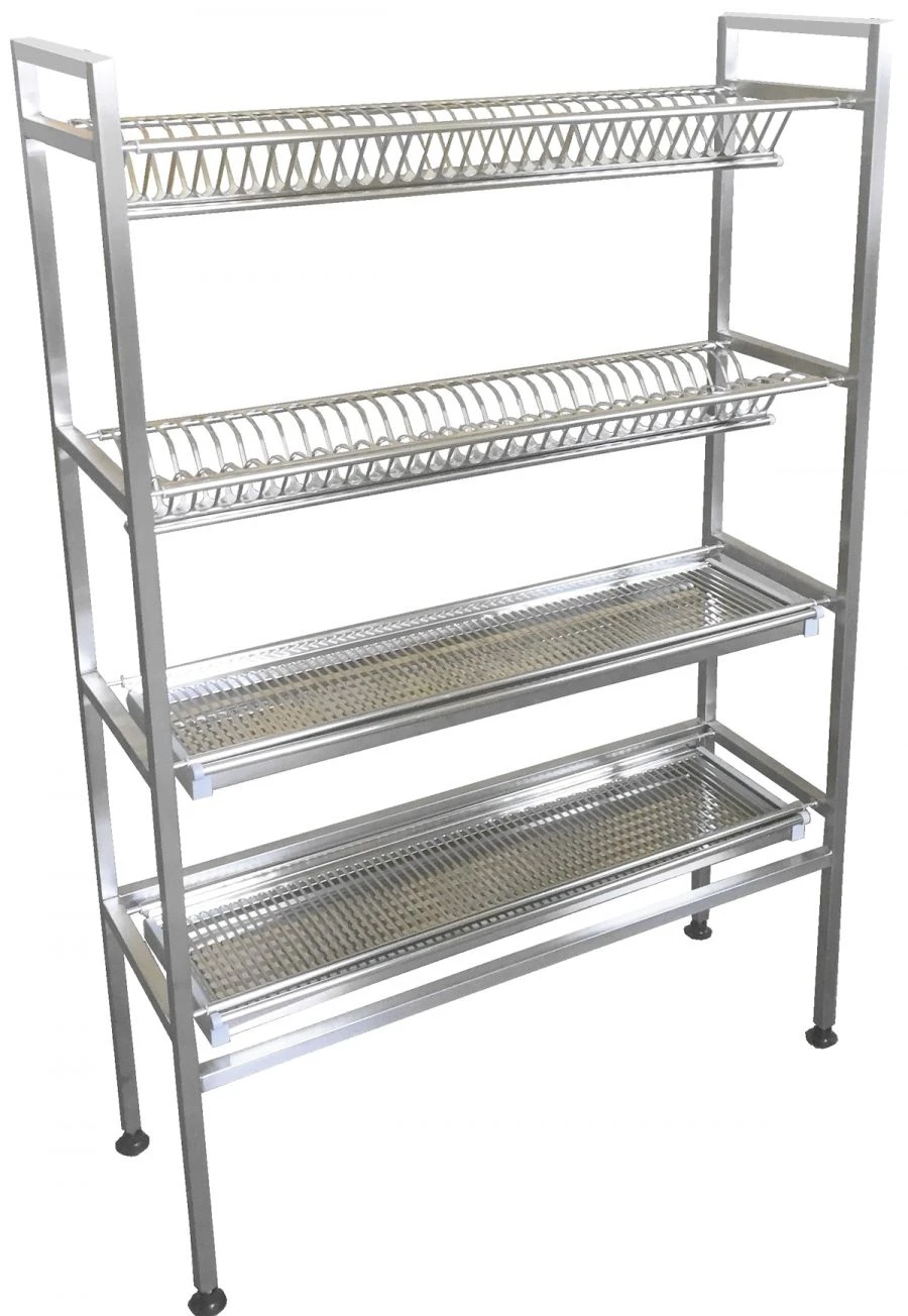 Dish Drying Rack with Water Collection Tray